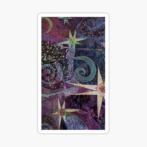 Item preview, whimsigoth star patchwork designed and sold by inthewitchelm.