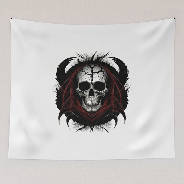 Item preview, A cool skull art  designed and sold by xXEmblemzXx.