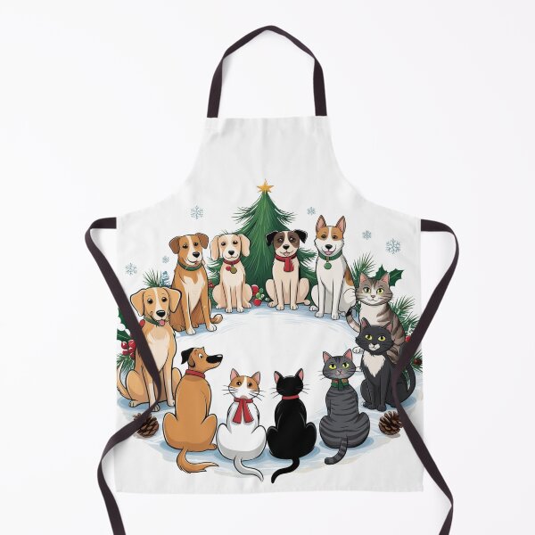 Item preview, I want a dog and cat for christmas finy cat funnt dog designed and sold by cats-dogs1.