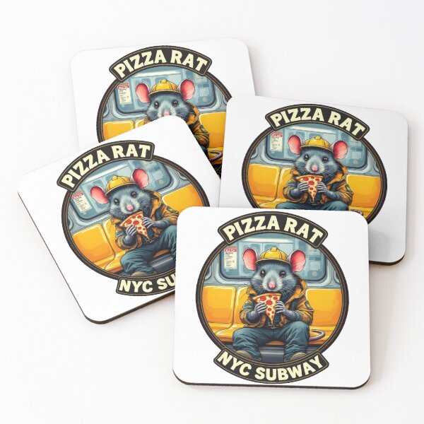 Item preview, Pizza Rat New York Subway NYC Subway Train  designed and sold by MayaDelaye.