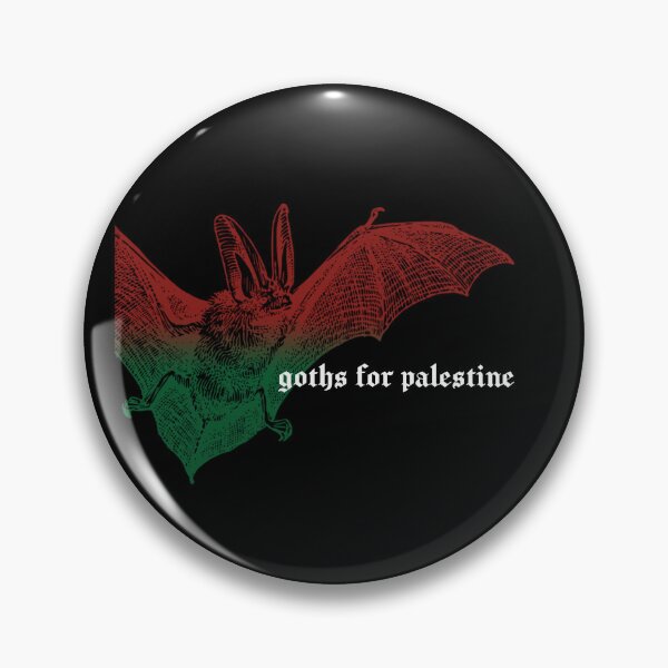 Item preview, Goths For Palestine (blackletter) designed and sold by Suzi Sabotage.