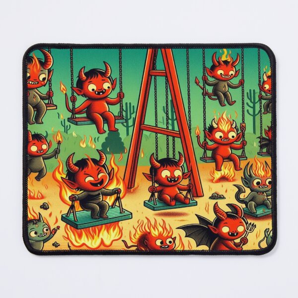 Item preview, Nightmare Playground Frenzy– Perfect Gift designed and sold by Imaginarium of Chaos falcon88 .
