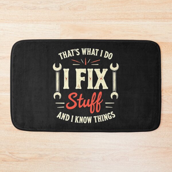 Item preview, Funny I fix Stuff Mechanic Engineer Garage designed and sold by Alex Songs.
