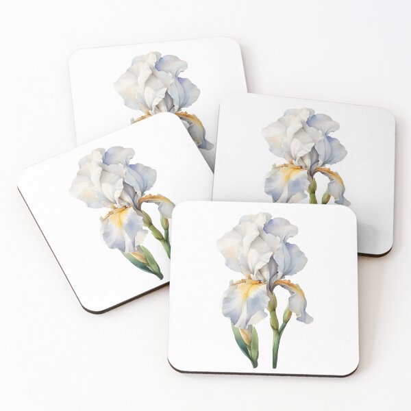 Item preview, White Iris designed and sold by HOMETOWN86.