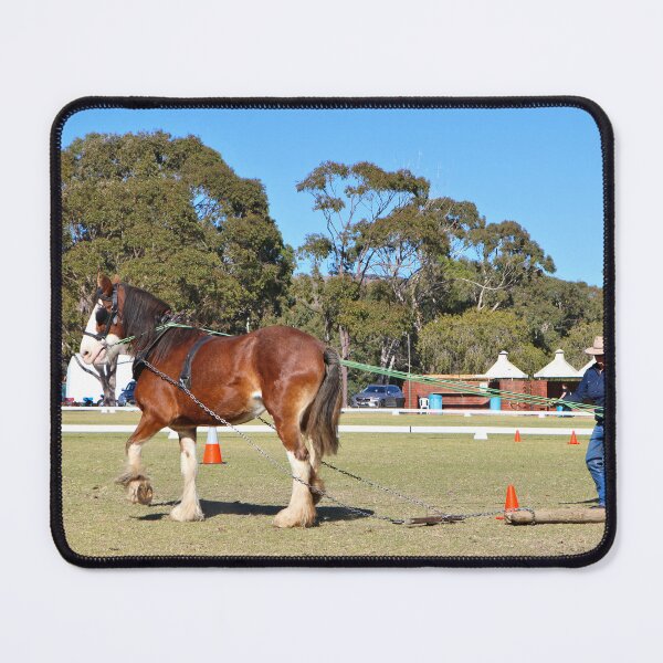 Item preview, Clydesdale horse in a log snigging competition designed and sold by FranWest.