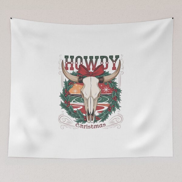 Item preview, Howdy Christmas - Western Holiday Design designed and sold by Charlietule.