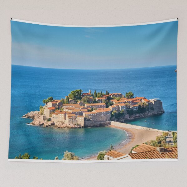 Item preview, Sveti Stefan island in Montenegro designed and sold by Mikołaj Niemczewski.