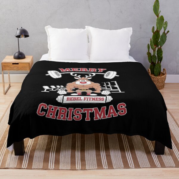 Item preview, Festive fitness fun merry christmas designed and sold by Tee Studio.