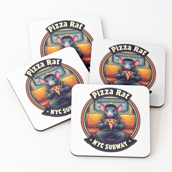 Item preview, Pizza Rat New York Subway NYC Subway Train  designed and sold by MayaDelaye.