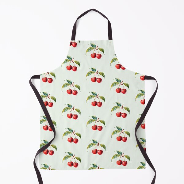 Item preview, Red Cherries Vintage Watercolour designed and sold by SerenebySL.