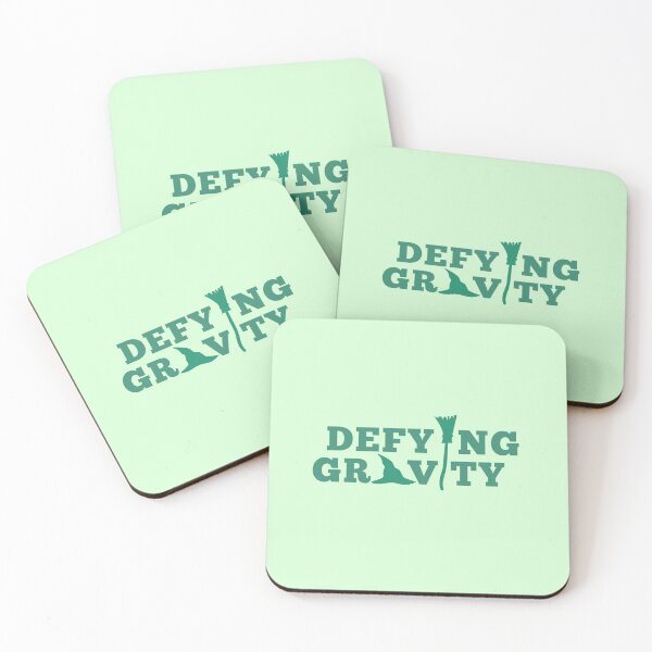 Item preview, Delying Gravity- Green (Re-Imagined Musical Logo) designed and sold by thatthespian.