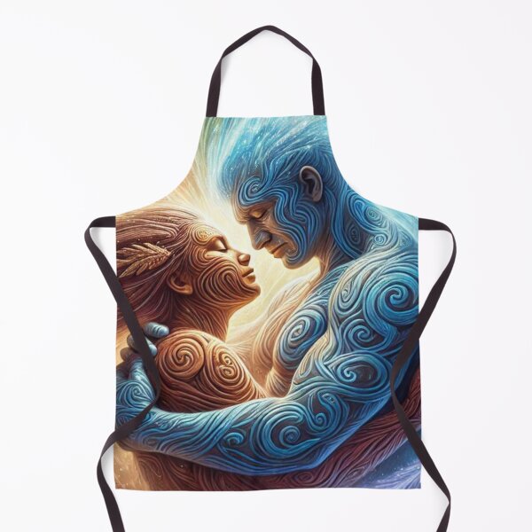 Item preview, Rangi and Papa: Eternal Embrace of Sky and Earth designed and sold by MiharoAiDesigns.