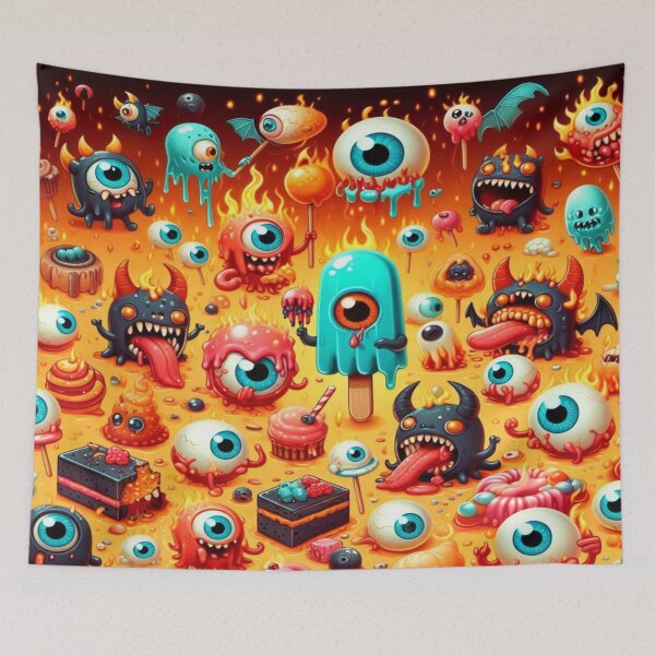 Item preview, Sinister Snack Time– Perfect Gift designed and sold by Imaginarium of Chaos falcon88 .