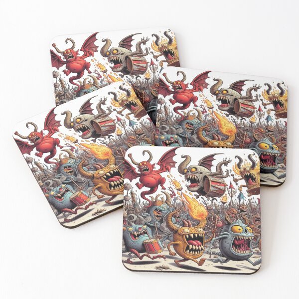 Item preview, Underworld Parade of Beasts– Perfect Gift designed and sold by Imaginarium of Chaos falcon88 .