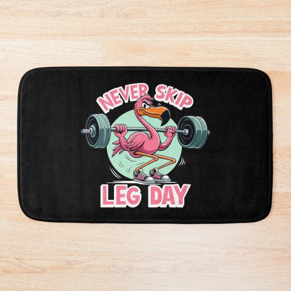 Item preview, Leg Day Flamingo Leg Training Funny Gym Gift designed and sold by Pineapple-Tree.