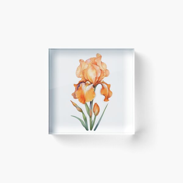 Item preview, Orange Iris designed and sold by HOMETOWN86.