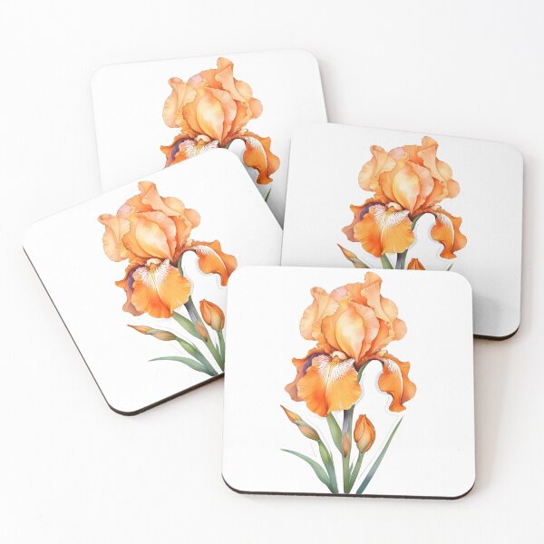 Item preview, Orange Iris designed and sold by HOMETOWN86.