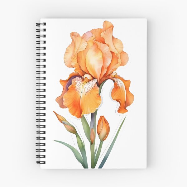 Item preview, Orange Iris designed and sold by HOMETOWN86.