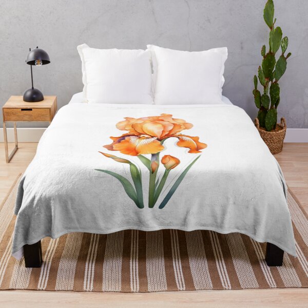 Item preview, Orange Iris designed and sold by HOMETOWN86.