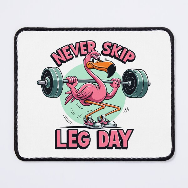 Item preview, Leg Day Flamingo Leg Training Funny Gym Gift designed and sold by Pineapple-Tree.