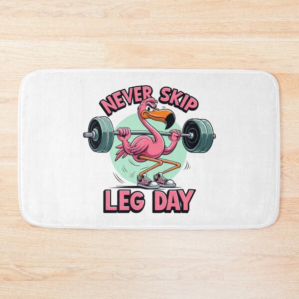Item preview, Leg Day Flamingo Leg Training Funny Gym Gift designed and sold by Pineapple-Tree.