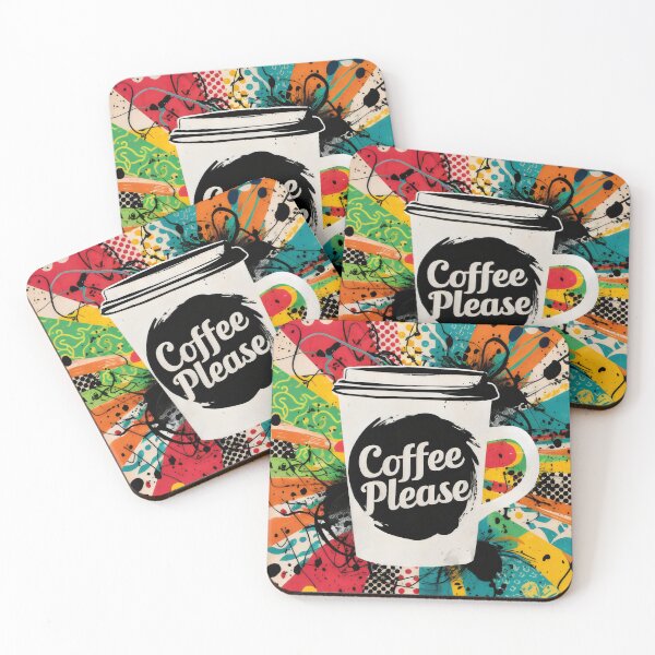 Item preview, Everyday coffee. designed and sold by MyHappyArtShop.