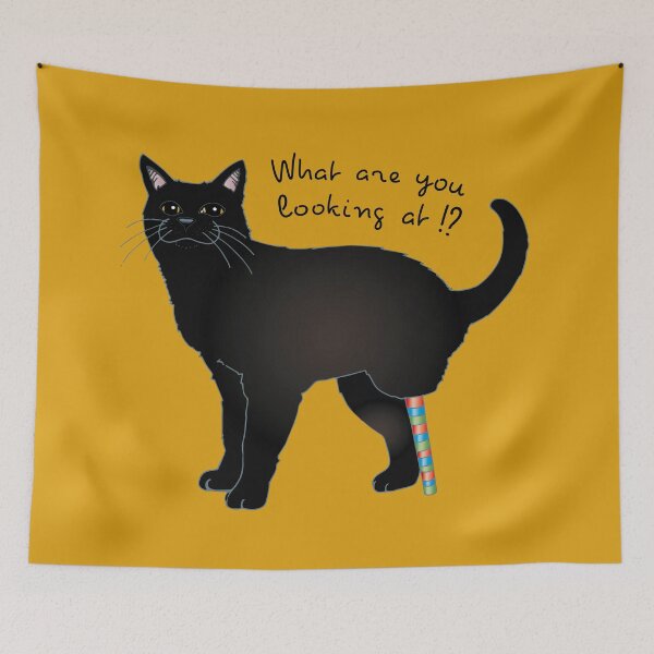 Item preview, What are you looking at !? designed and sold by Kiekeboekat.