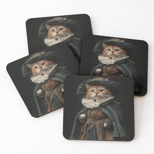 Item preview, Tudor Era Cats designed and sold by Renaissance-Cat.