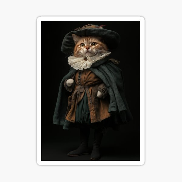 Item preview, Tudor Era Cats designed and sold by Renaissance-Cat.