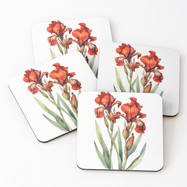 Item preview, Red Iris designed and sold by HOMETOWN86.