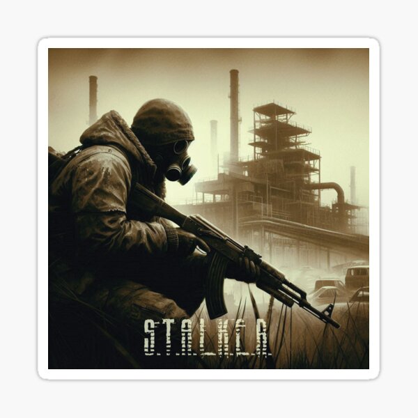 Artikel-Vorschau von Stalker – S.T.A.L.K.E.R.-Fan-Art-Poster, designt und verkauft von EXPLORUS.