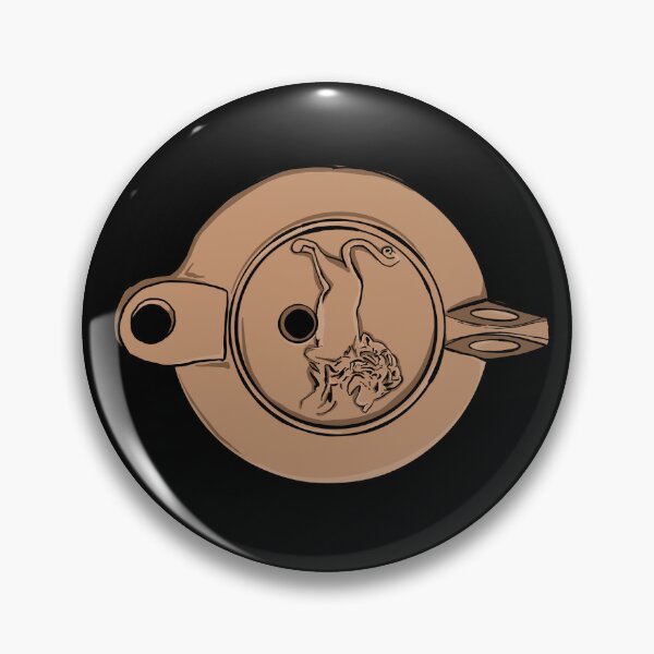 Item preview, Roman Lion Oil Lamp designed and sold by vichcic.
