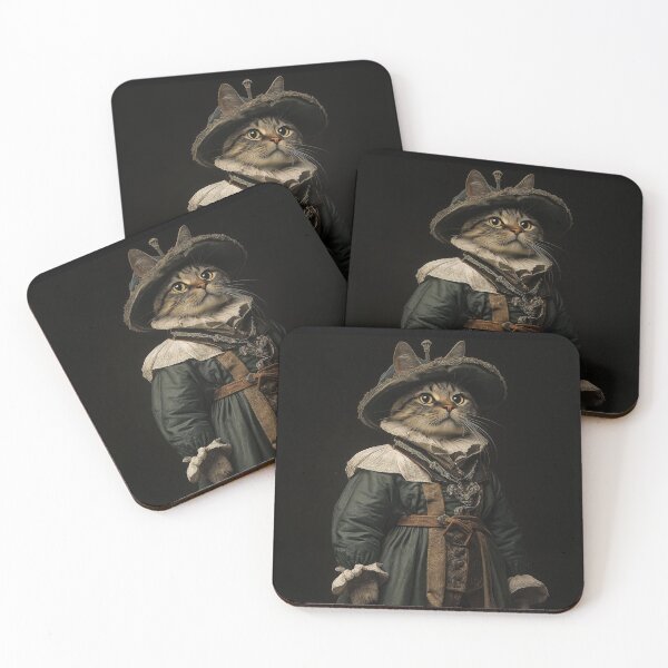 Item preview, Tudor Era Cats designed and sold by Renaissance-Cat.