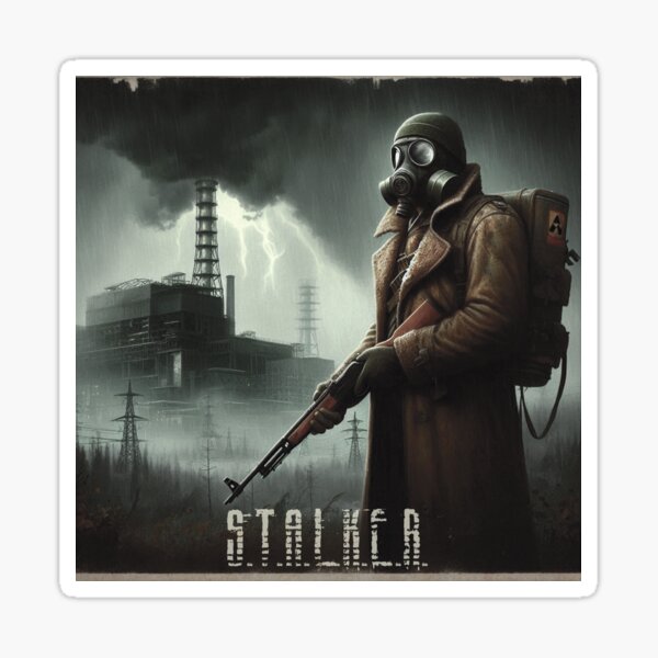 Artikel-Vorschau von Stalker – S.T.A.L.K.E.R.-Fan-Art-Poster, designt und verkauft von EXPLORUS.