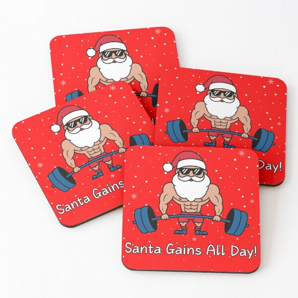 Item preview, Santa Gains All Day! designed and sold by MaxxerDesigns.