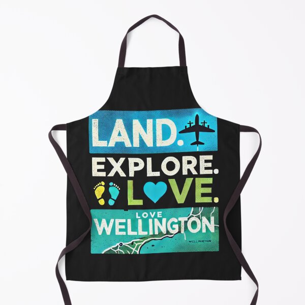 Item preview, Land. Explore. Love Wellington designed and sold by Globalcitytees.