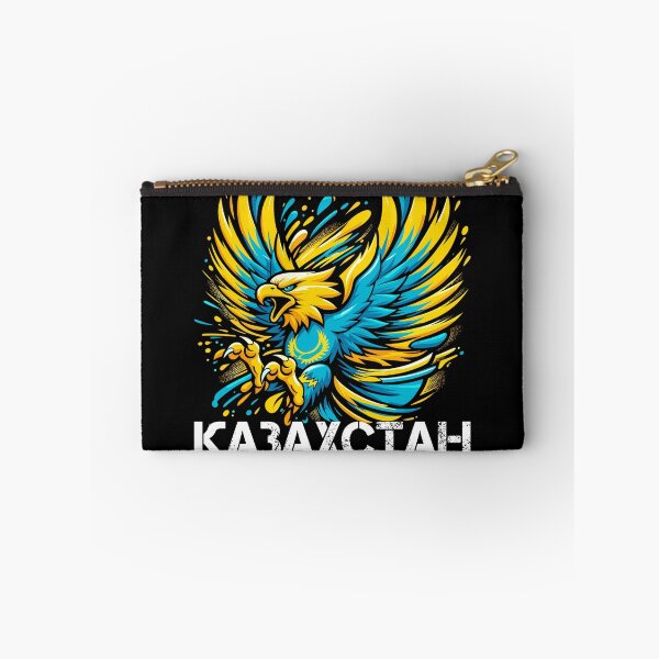 Item preview, Kazakhstan Eagle Flag Cyrillic Cool Gift designed and sold by Pineapple-Tree.