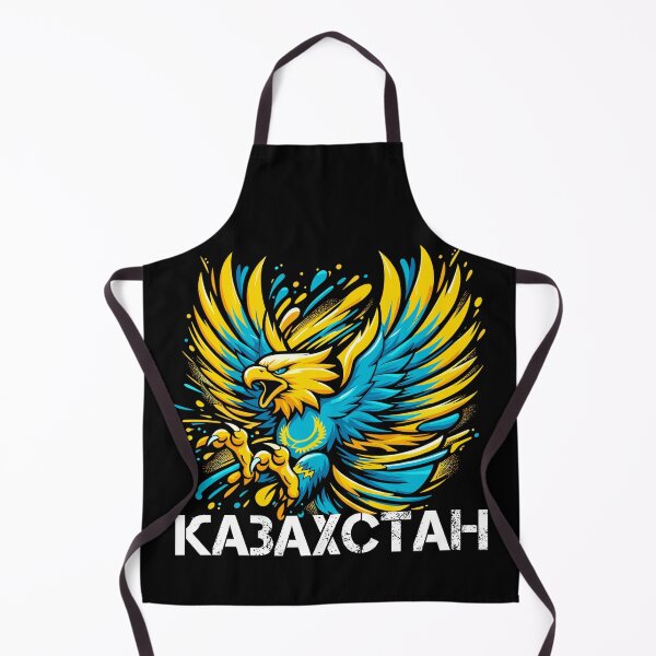 Item preview, Kazakhstan Eagle Flag Cyrillic Cool Gift designed and sold by Pineapple-Tree.