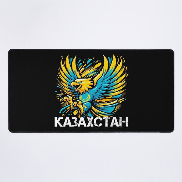 Item preview, Kazakhstan Eagle Flag Cyrillic Cool Gift designed and sold by Pineapple-Tree.