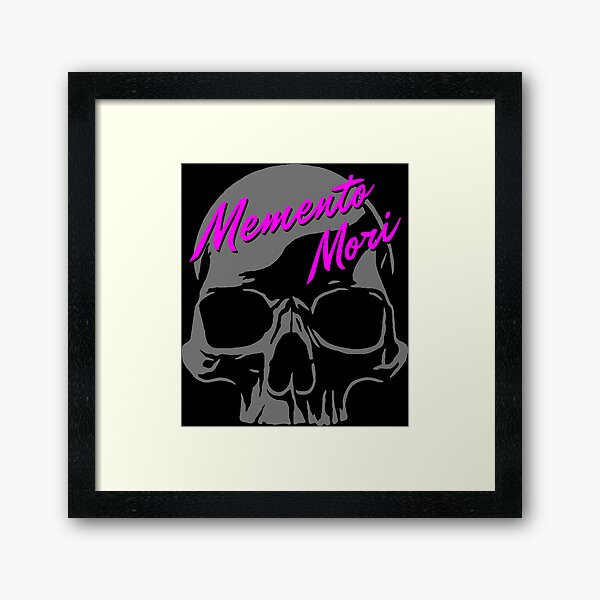 Artikel-Vorschau von Memento Mori, designt und verkauft von einmal-art.