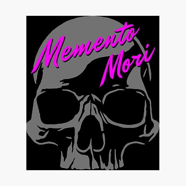 Artikel-Vorschau von Memento Mori, designt und verkauft von einmal-art.