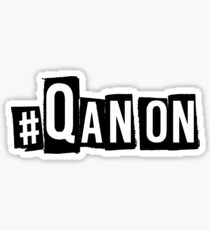 Q Anon Sticker