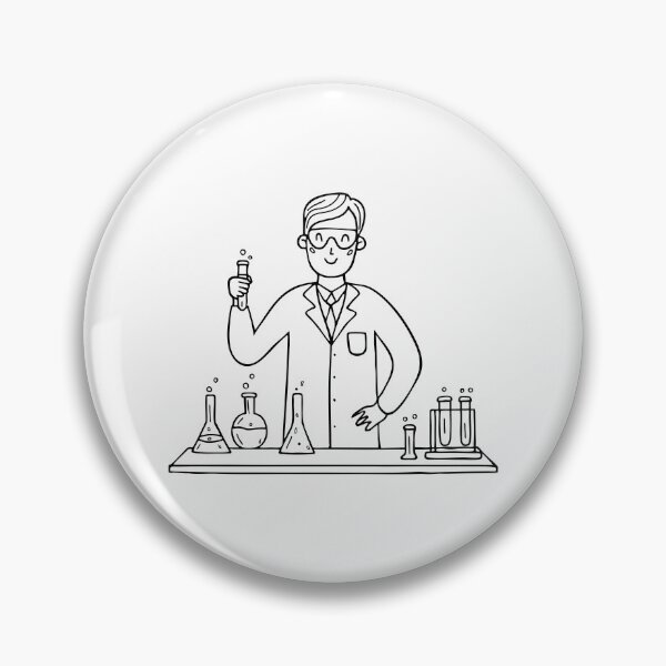 Item preview, A scientist conducting an experiment in a lab filled with equipment designed and sold by rasagamastore.