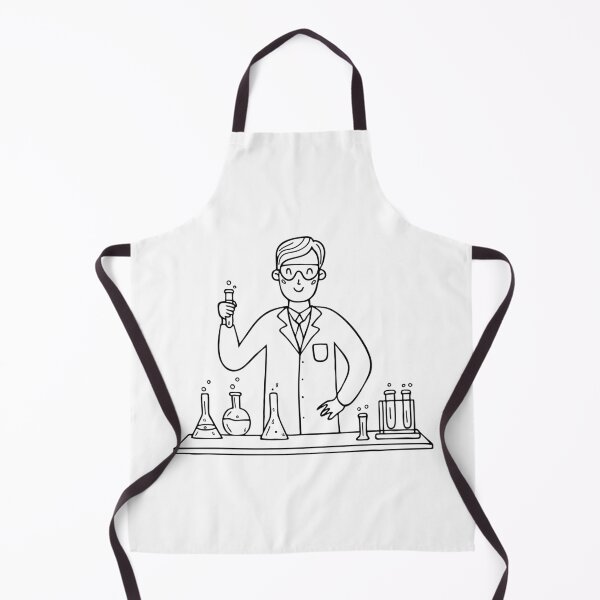 Item preview, A scientist conducting an experiment in a lab filled with equipment designed and sold by rasagamastore.
