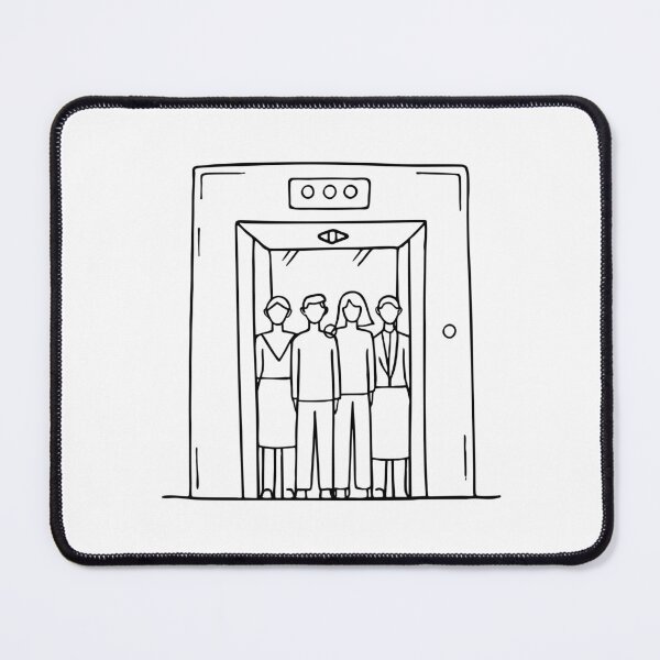 Item preview, An elevator full of passengers in a building designed and sold by rasagamastore.