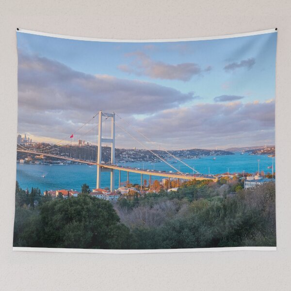 Item preview, Panorama of Bosphorus bridge in Istanbul city, Turkey designed and sold by Mikołaj Niemczewski.
