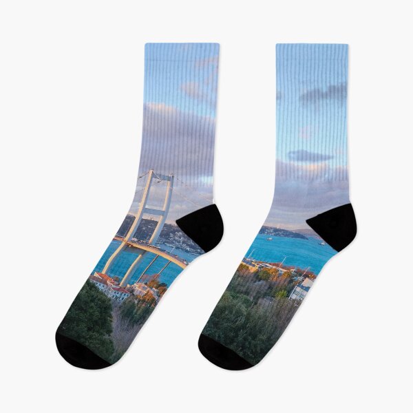 Item preview, Panorama of Bosphorus bridge in Istanbul city, Turkey designed and sold by Mikołaj Niemczewski.