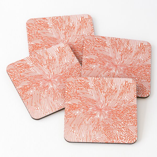 Item preview, Abstract Orange Line Art designed and sold by DigitalGemArt.