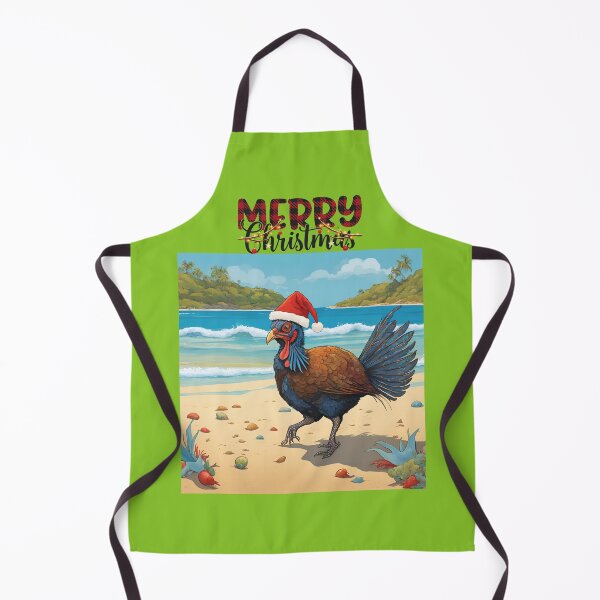 Item preview, Australian brushturkey christmas beach designed and sold by sydney-syder.