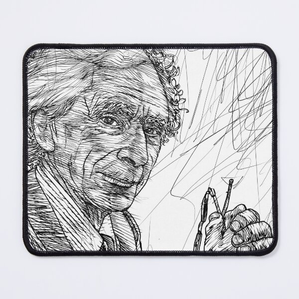 Item preview, BERTRAND RUSSELL ink portrait .2 designed and sold by lautir.